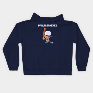 Pablo Sanchez - funny - baseball Kids Hoodie